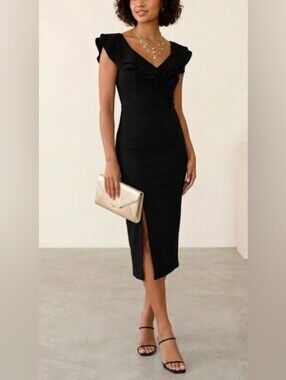 Hello Molly Black Dress- Size 6